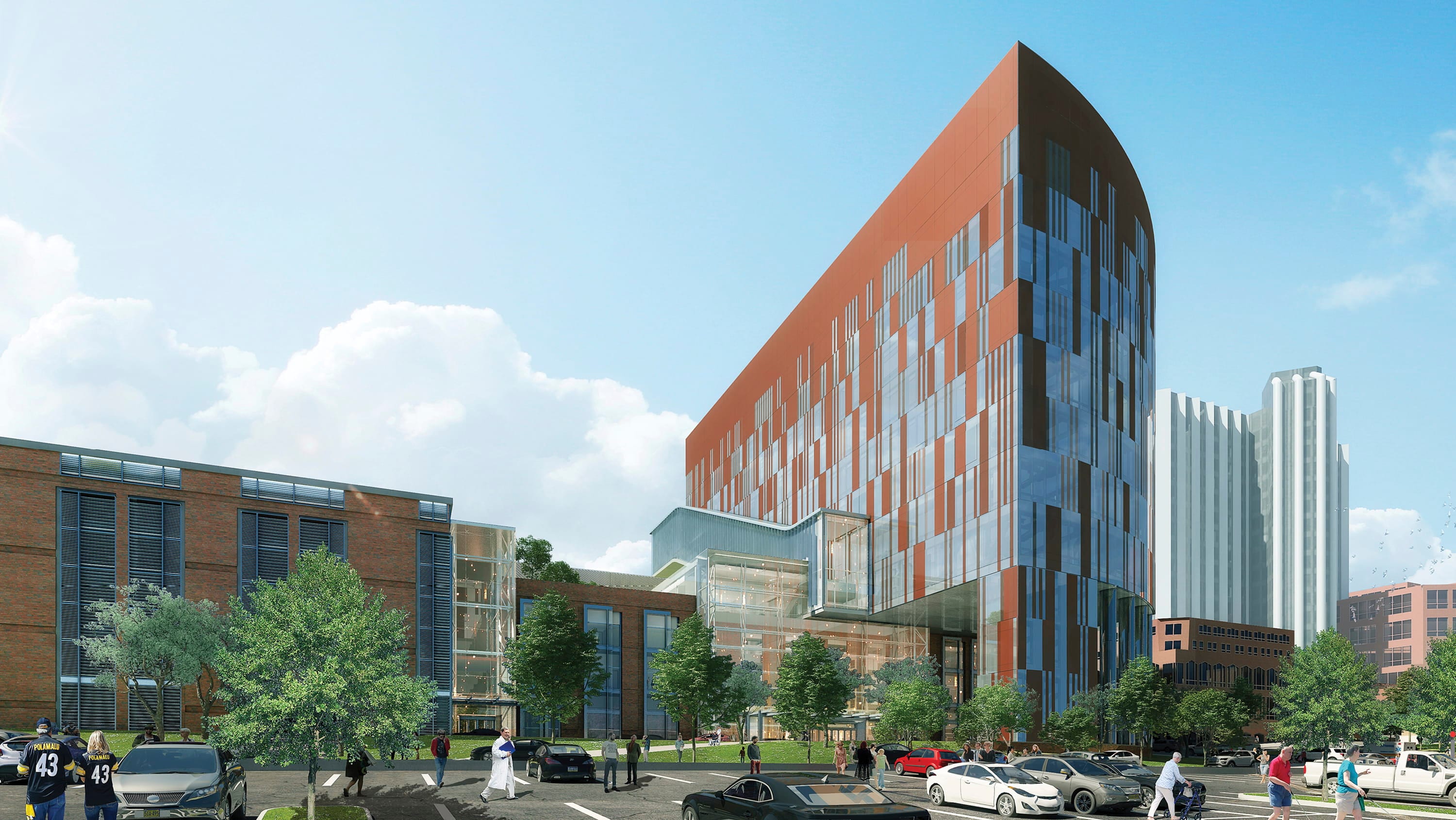 프로젝트 자료에 포함된 UPMC Mercy Vision Institute 외관.